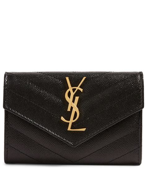 ysl bo monogram|ysl monogram quilted wallet.